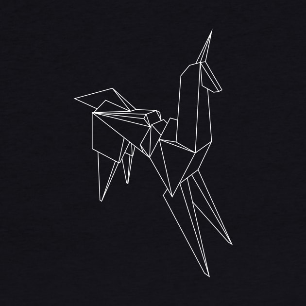 origami unicorn by Lab7115